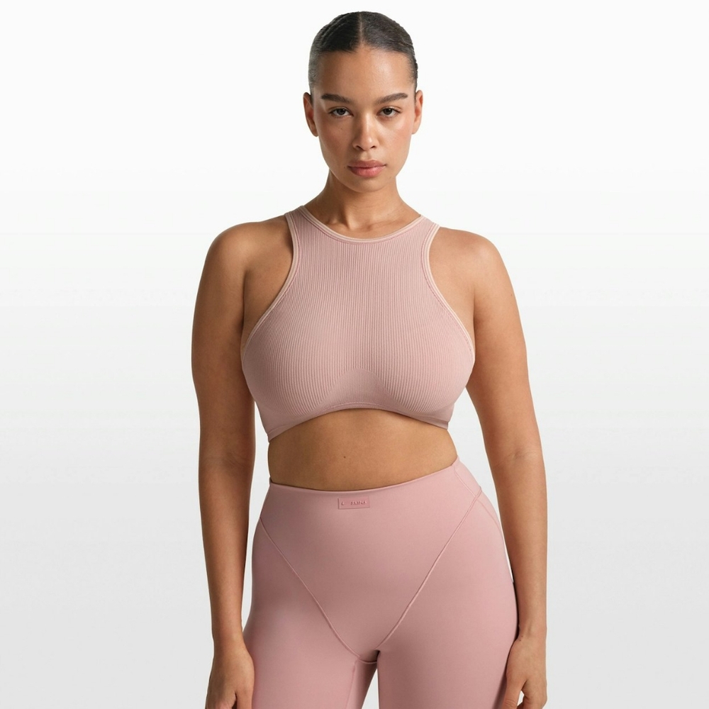 Nike Skims Ribbed Seamless Racer Front Bra